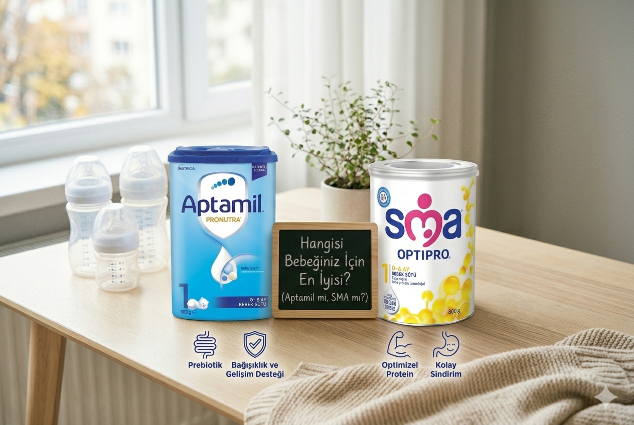 Aptamil mi, SMA mı? Aradaki Fark Gerçekten Ne?