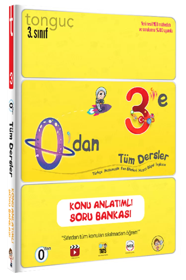 0'dan 3'e Konu Anlatımlı Soru Bankası