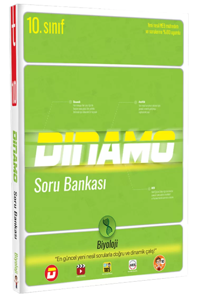 10. Sınıf Dinamo Biyoloji Soru Bankası