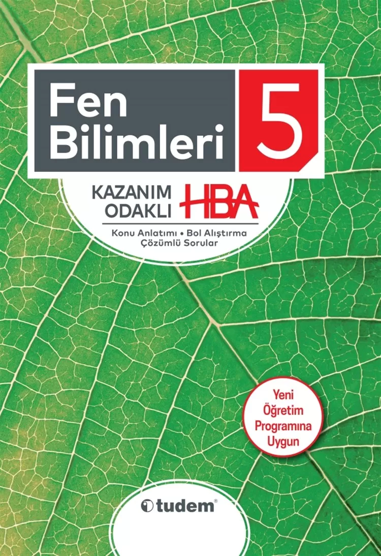 5.Sınıf Tudem Fen Bilimleri Kazanım Odaklı HBA