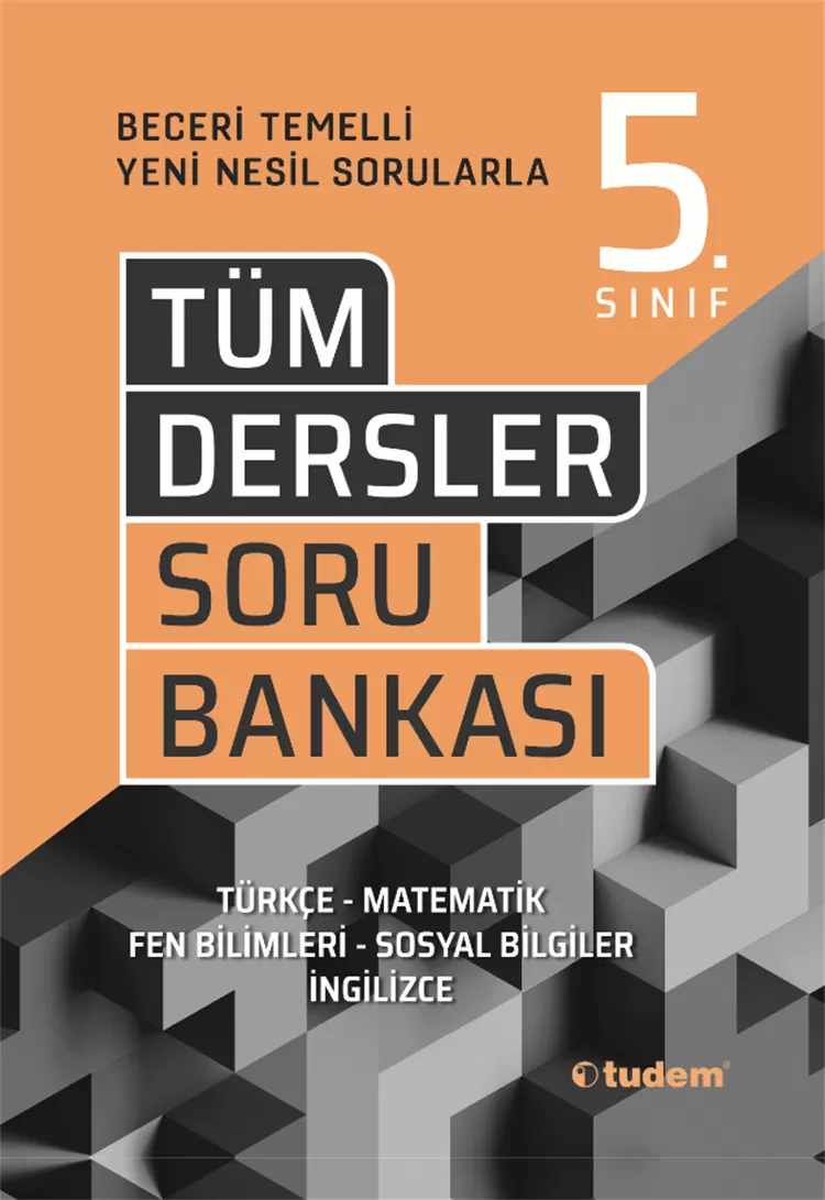 5. Sınıf Tudem Tüm Dersler Beceri Temelli Soru Bankası