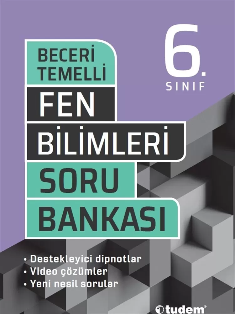 6. Sınıf Tudem Fen Bilimleri Beceri Temelli Soru Bankası