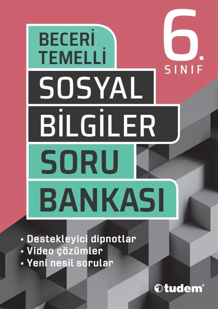 6. Sınıf Tudem Sosyal Bilgiler Beceri Temelli Soru Bankası