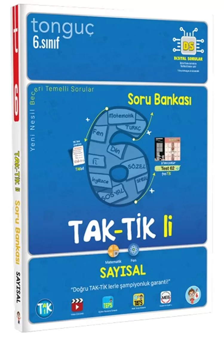 6. Sınıf Taktikli Sayısal Soru Bankası