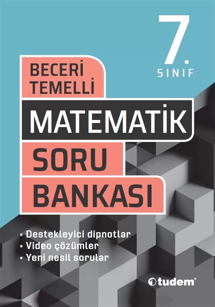 7. Sınıf Tudem Matematik Beceri Temelli Soru Bankası