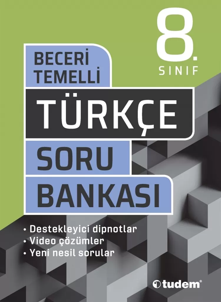 8. Sınıf Tudem Türkçe Beceri Temelli Soru Bankası