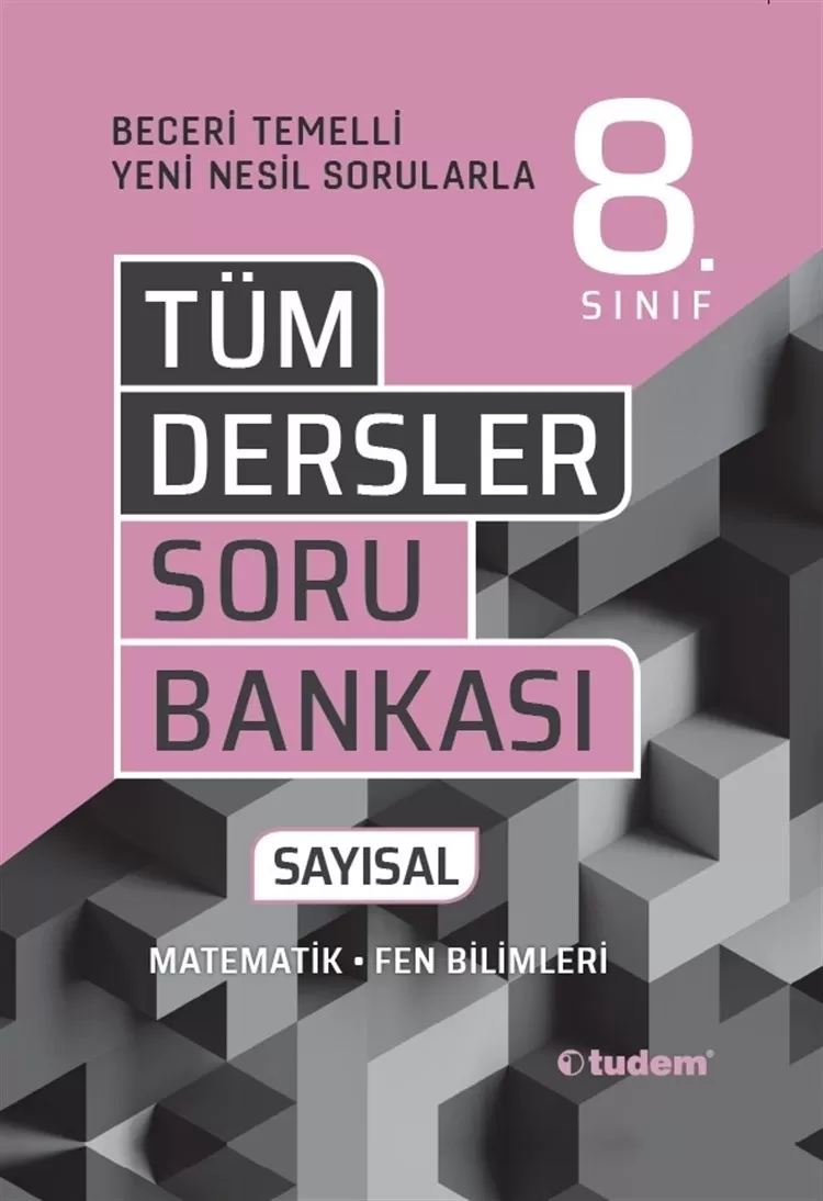 8. Sınıf Tudem Sayısal Tüm Dersler Soru Bankası