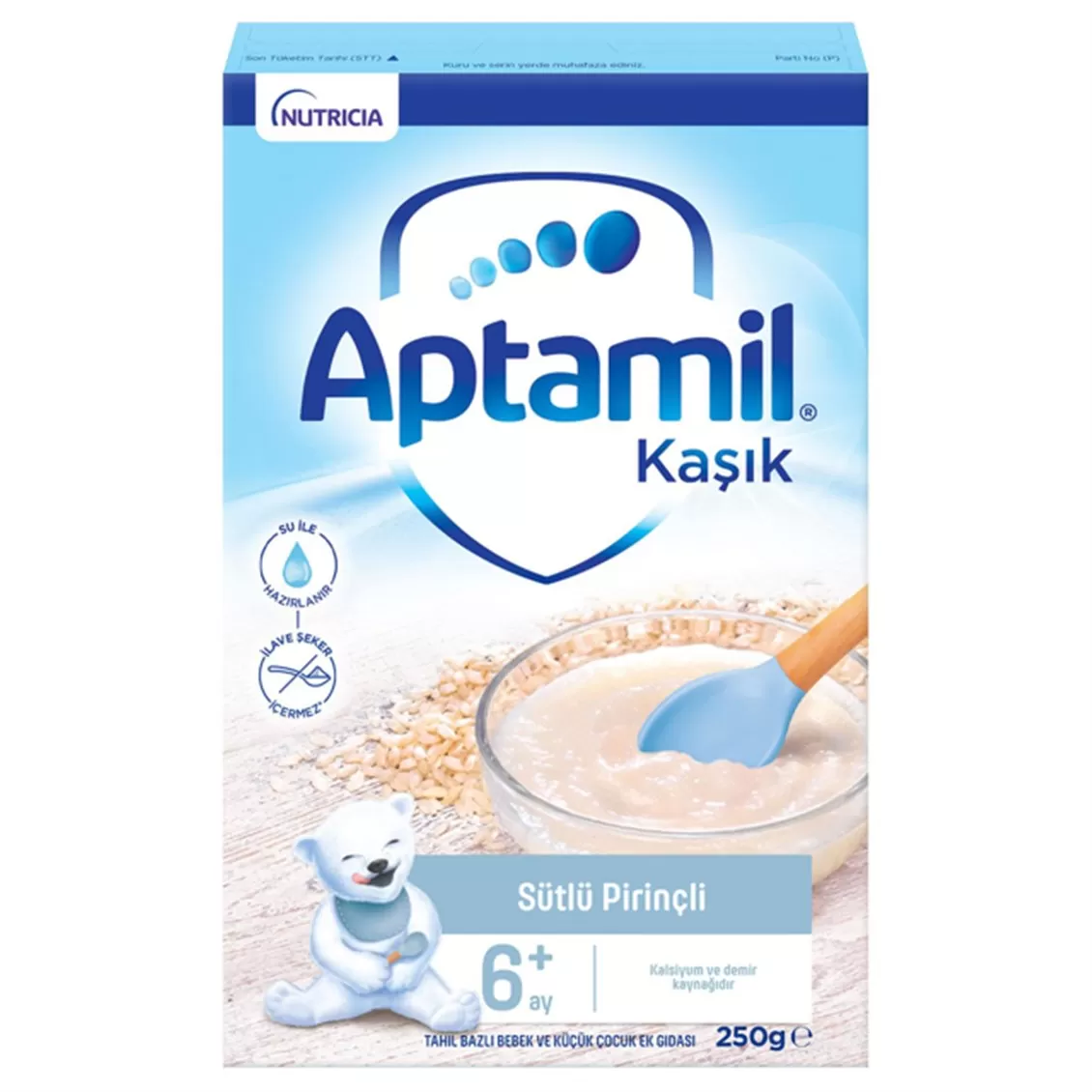 Aptamil Kaşık Mama Sütlü Pirinçli 250 gr 3'lü Paket
