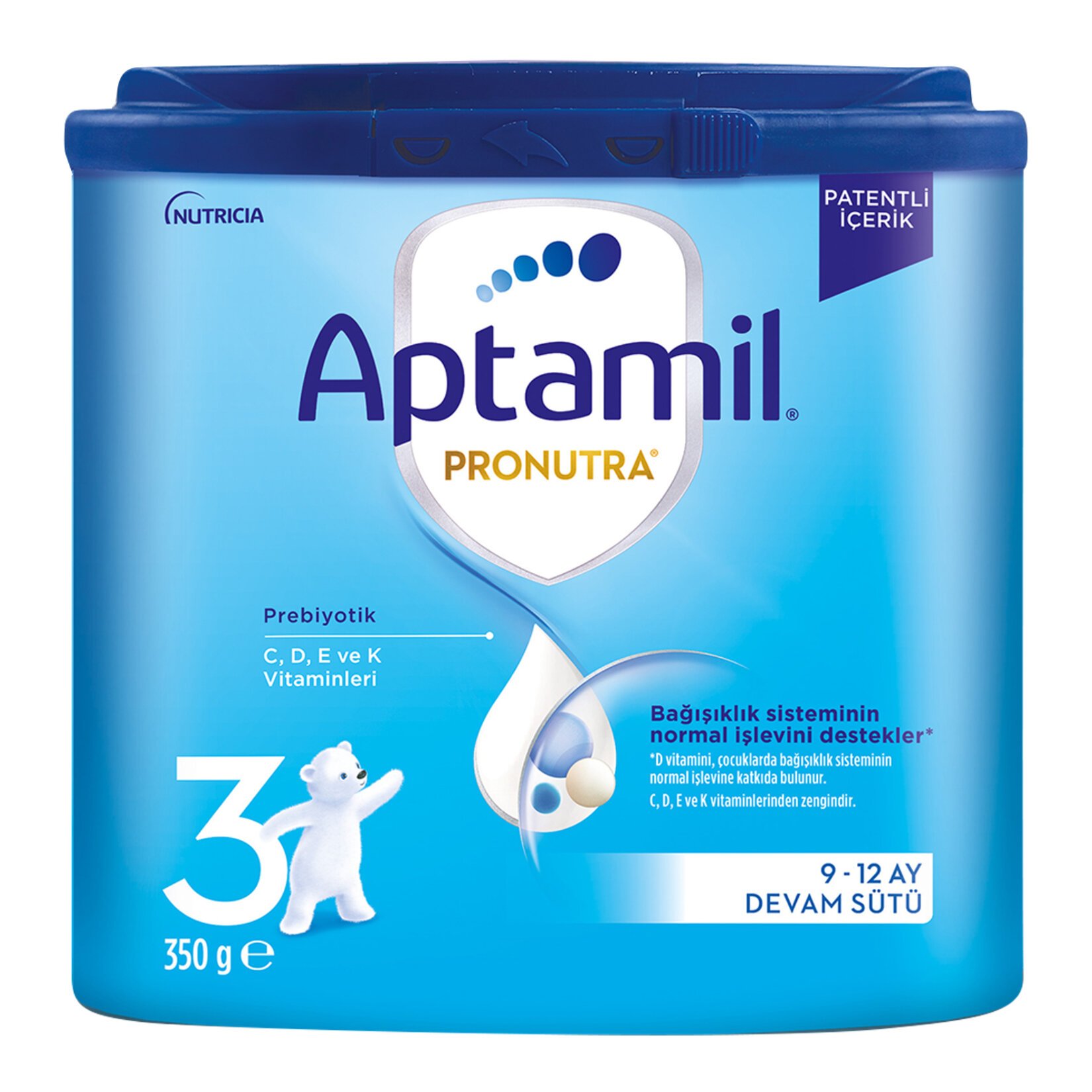 Aptamil Pronutra 3 Devam Sütü 350 Gr 4 Adet Aptamil Pronutra 3 Devam Sütü 350 Gr 4 Adet
