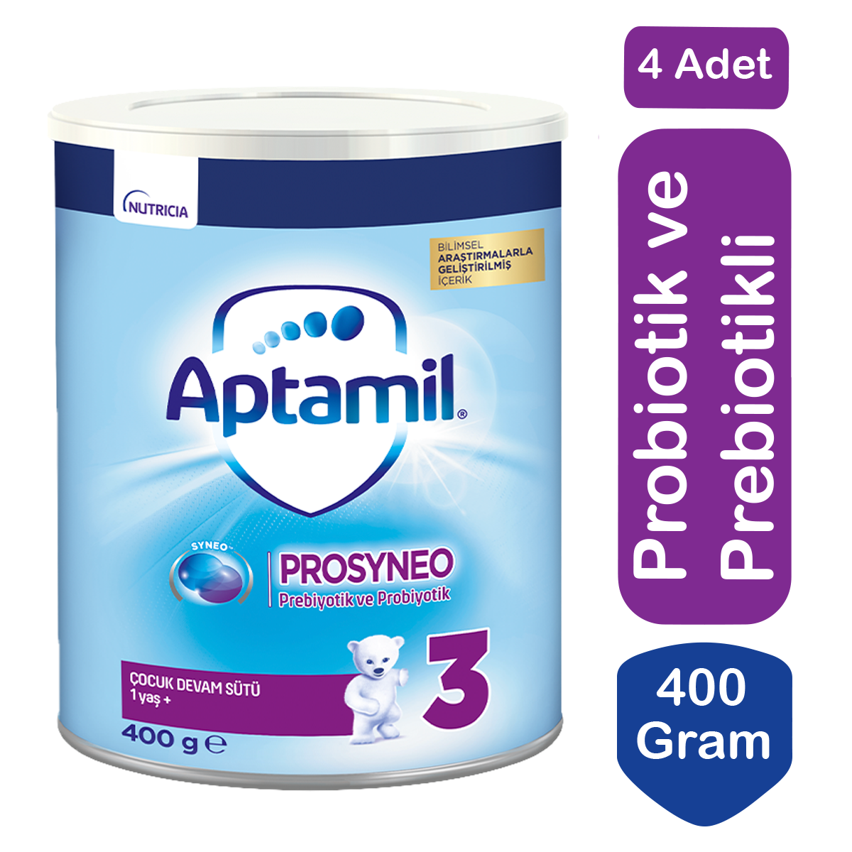 Aptamil Prosyneo 3 Devam Sütü 400 Gr 4 lü Paket