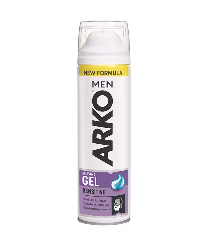 Arko Men Tıraş Jeli Sensitive 200 Ml 4 Adet