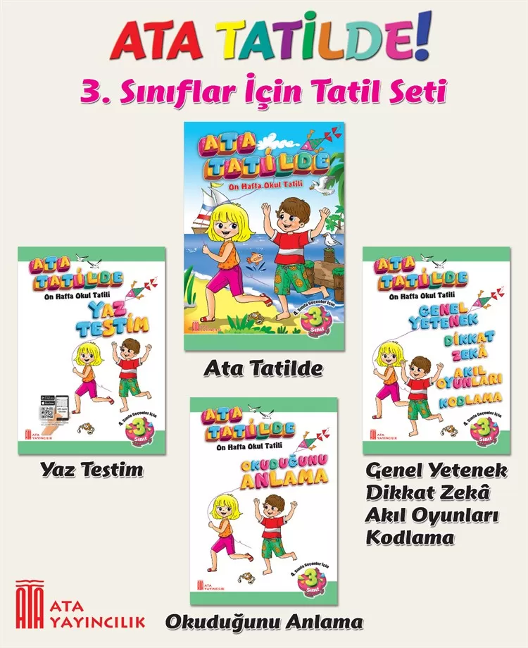 Ata Yayıncılık 3. Sınıf Ata Tatilde Seti