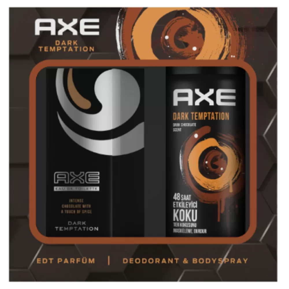 Axe Dark Temptation Edt 50 Ml + Deodorant 150 Ml