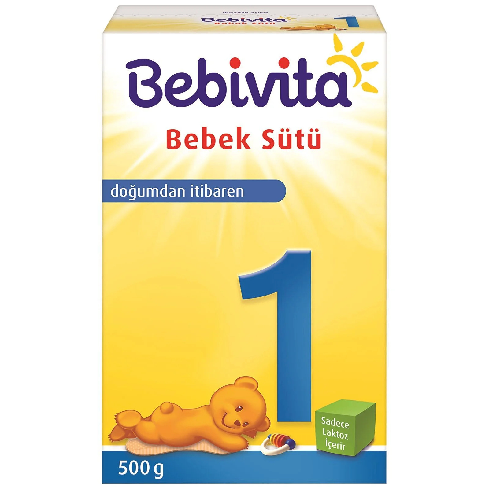 Bebivita 1 Bebek Sütü 500 gr 3 Adet