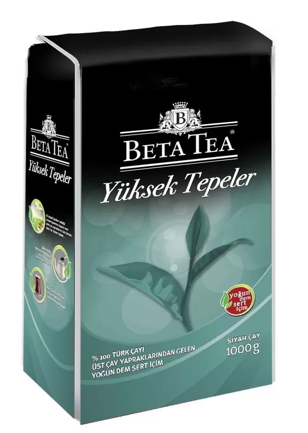 Beta Tea Yüksek Tepeler Siyah Çay 1 Kg Beta Tea Yüksek Tepeler Siyah Çay 1 Kg