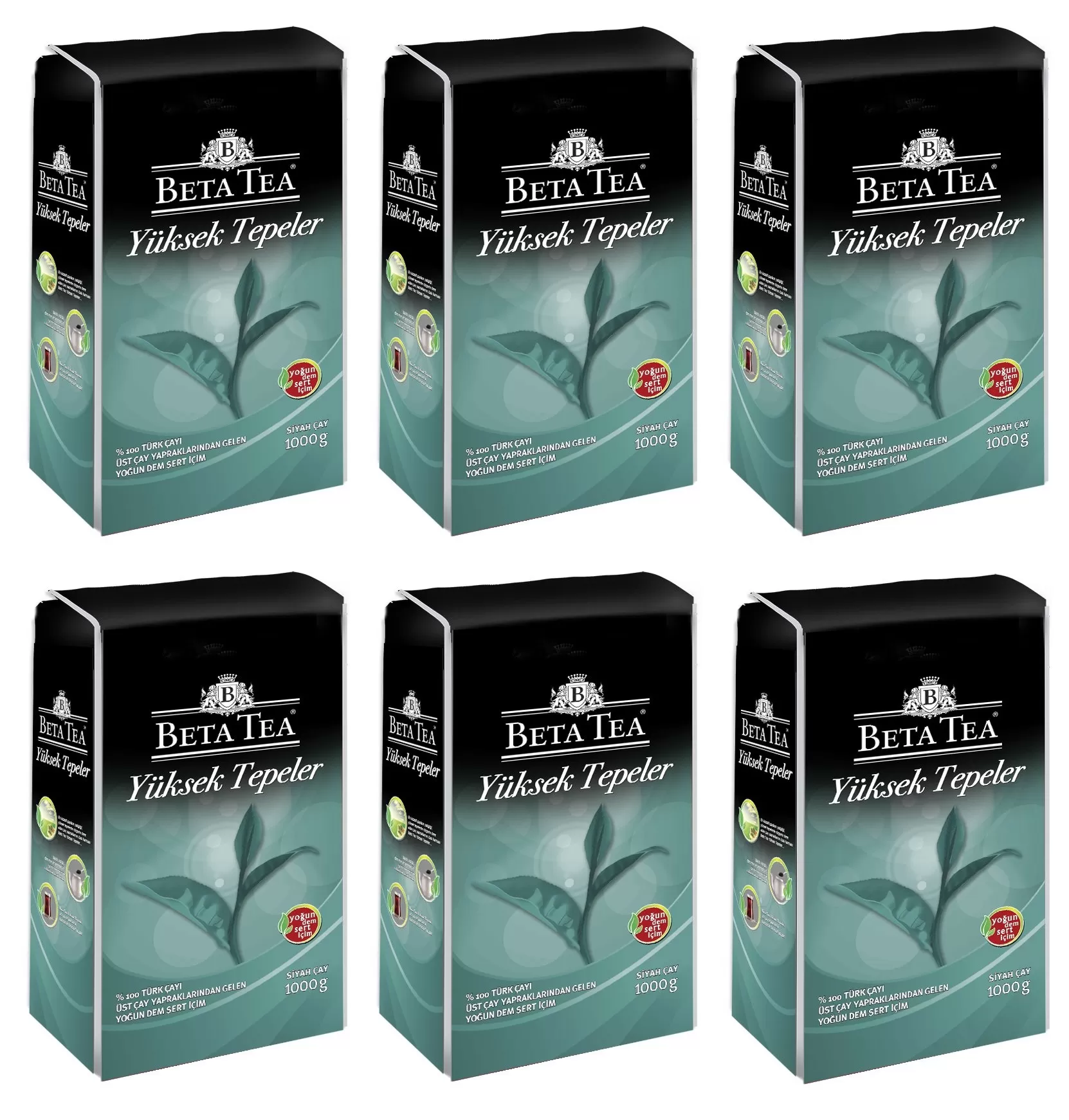 Beta Tea Yüksek Tepeler Siyah Çay 6x1 Kg Beta Tea Yüksek Tepeler Siyah Çay 6x1 Kg