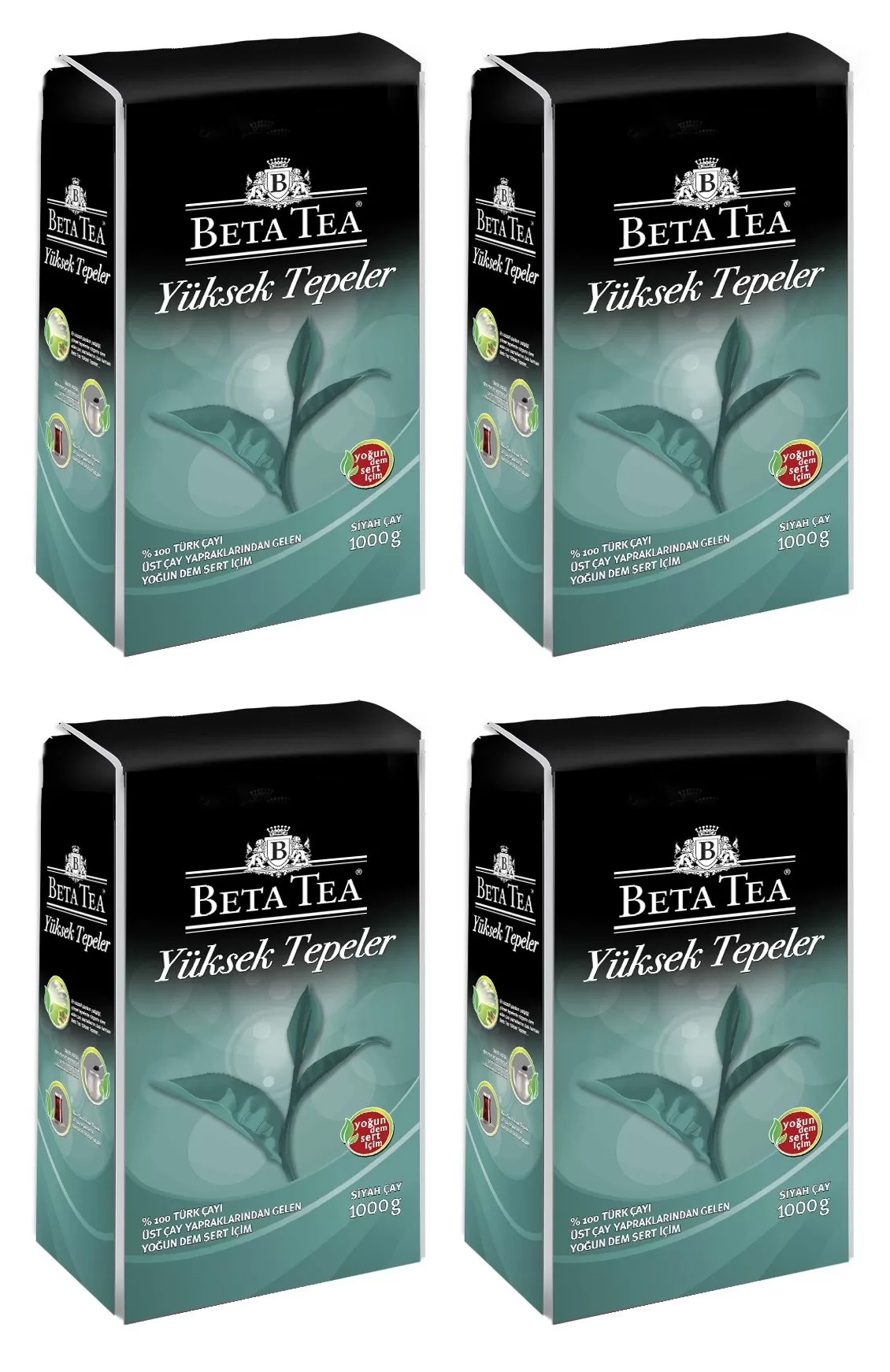 Beta Tea Yüksek Tepeler Siyah Çay 4x1 Kg Beta Tea Yüksek Tepeler Siyah Çay 4x1 Kg