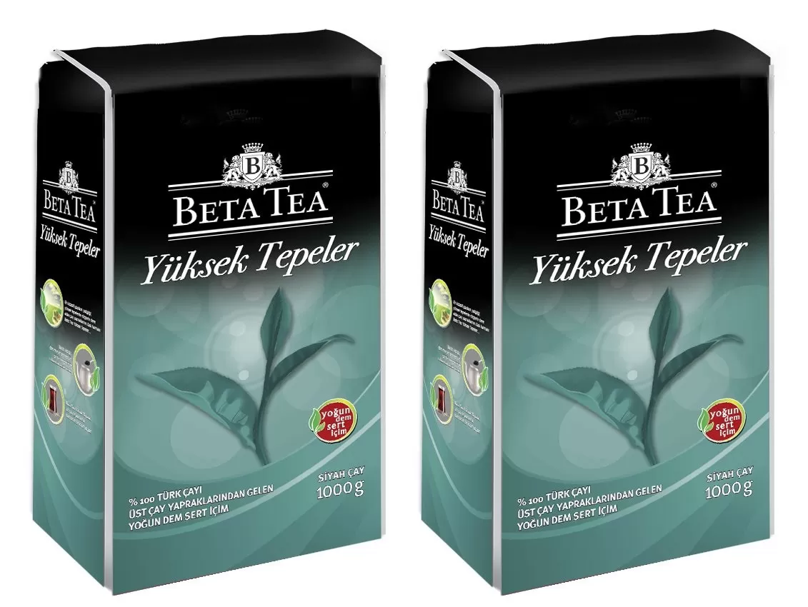 Beta Tea Yüksek Tepeler Siyah Çay 2x1 Kg Beta Tea Yüksek Tepeler Siyah Çay 2x1 Kg
