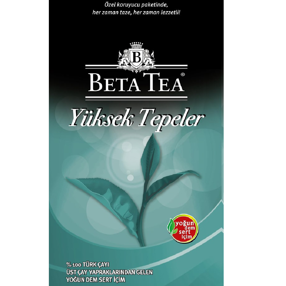 Beta Tea Yüksek Tepeler Siyah Çay 4x1 Kg