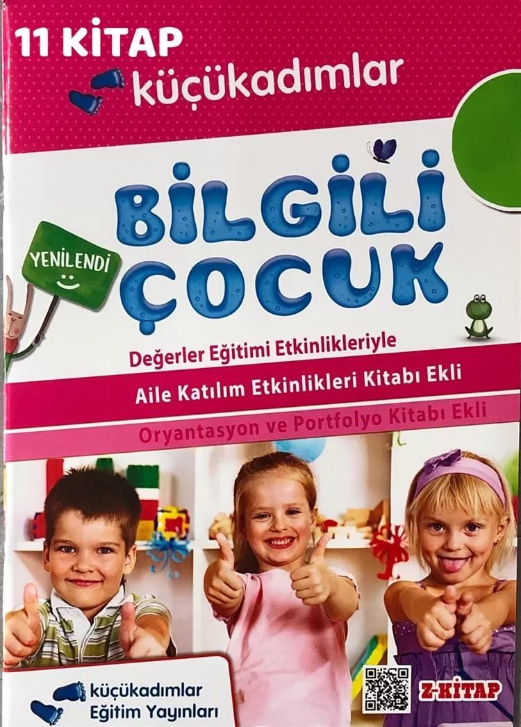 Bilgili Çocuk Okul Öncesi Seti - Küçük Adımlar