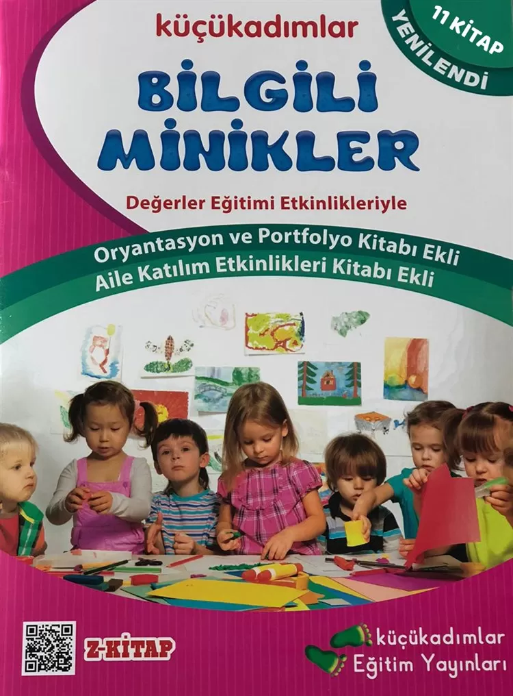 Bilgili Minikler Okul Öncesi Seti - Küçük Adımlar