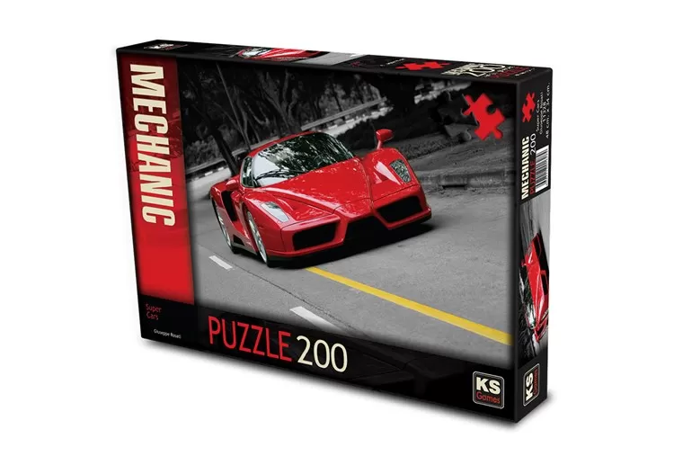 Super Cars 200 Puzzle