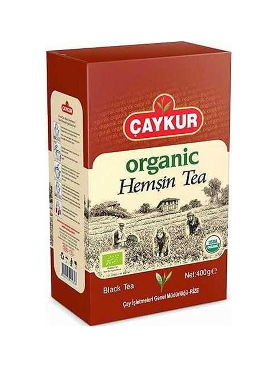 Çaykur Organik Hemşin Çayı 400 gr 4 Paket