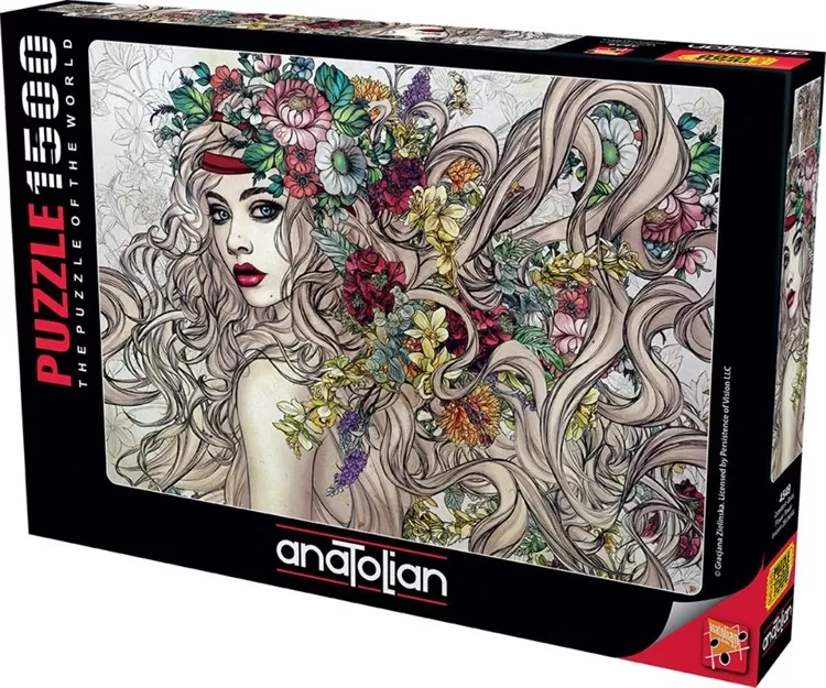 Çiçeklerin Gücü 1500 parça Anatolian Puzzle