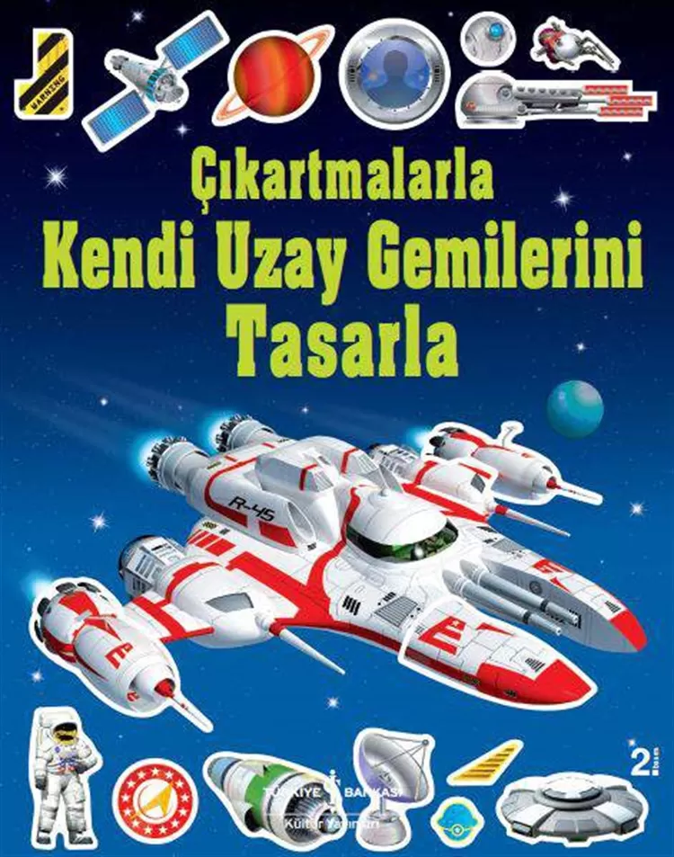 Çıkartmalarla Kendi Uzay Gemilerini Tasarla