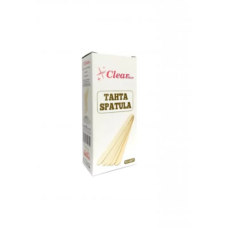 Clear Mate Tahta Spatula 50x6 300 Adet