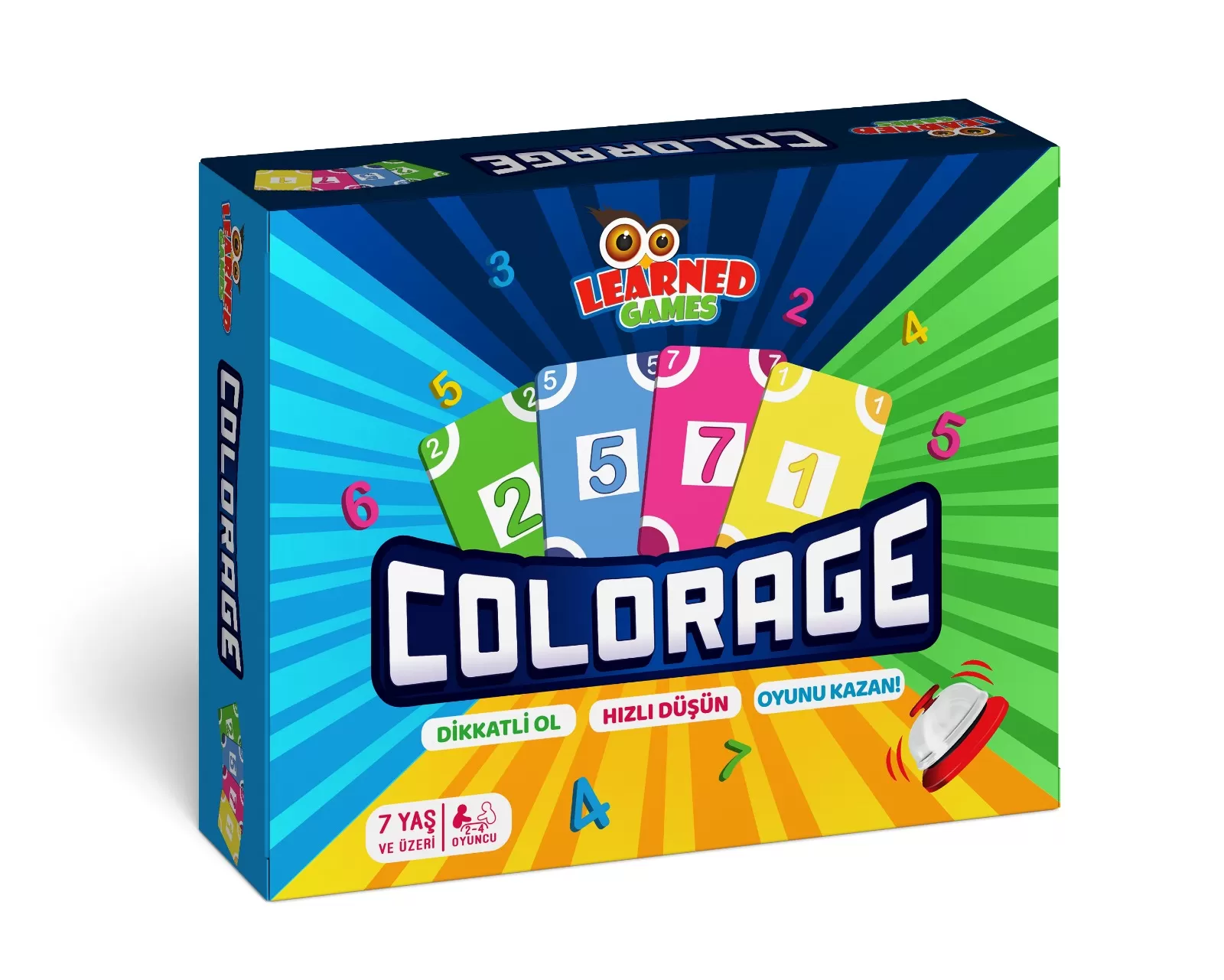 Colorage Oyunu Dikkat ve Hızlı Düşünme Oyunu