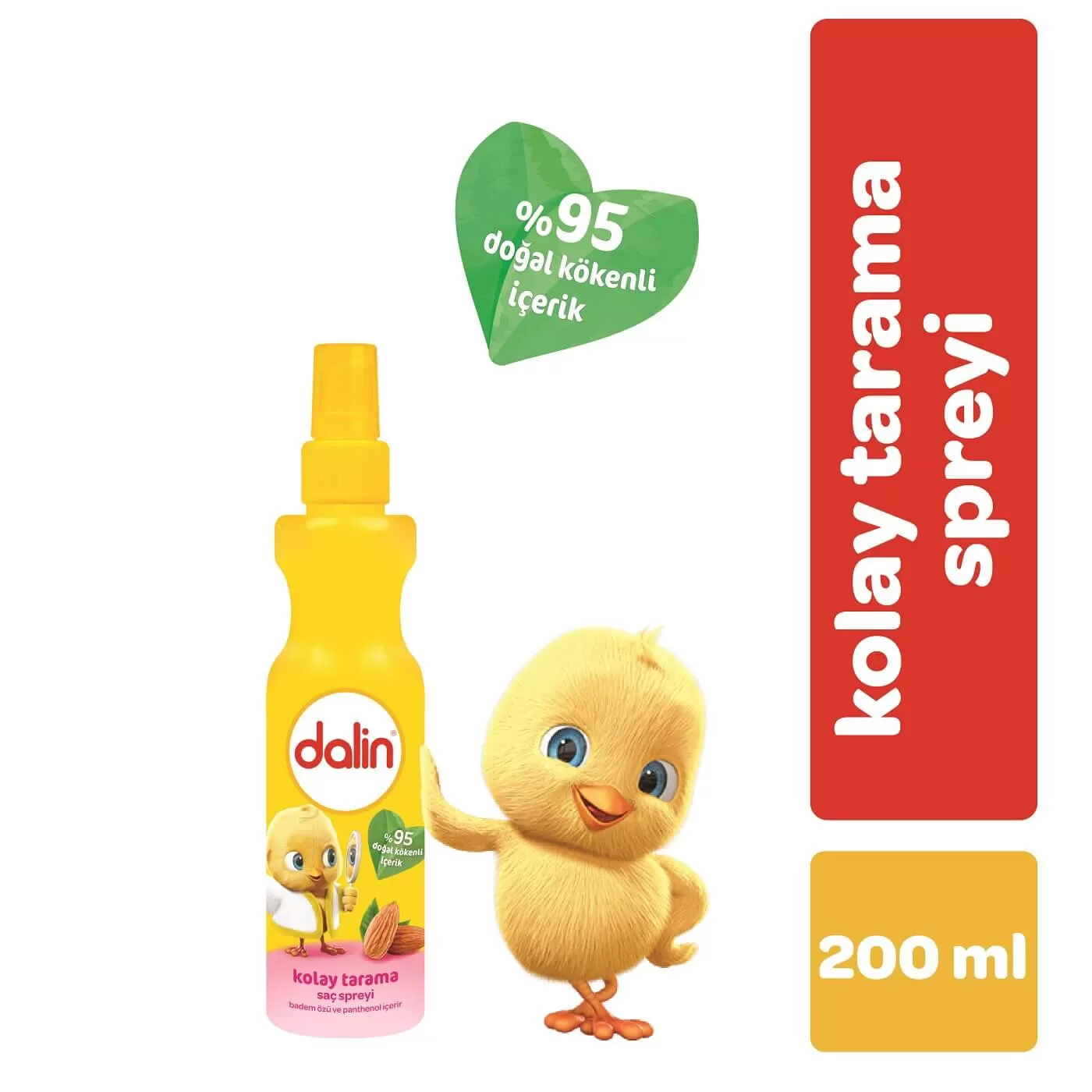 Dalin Kolay Tarama Saç Spreyi 200 ml