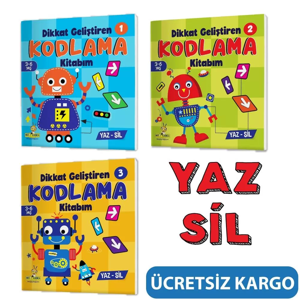 Dikkat Geliştiren Kodlama Kitabım