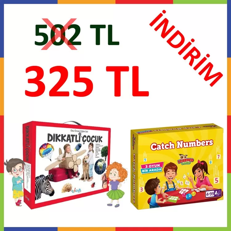 Dikkatli Çocuk - Catch Numbers