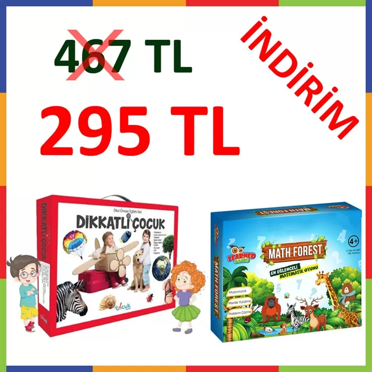 Dikkatli Çocuk - Math Forest