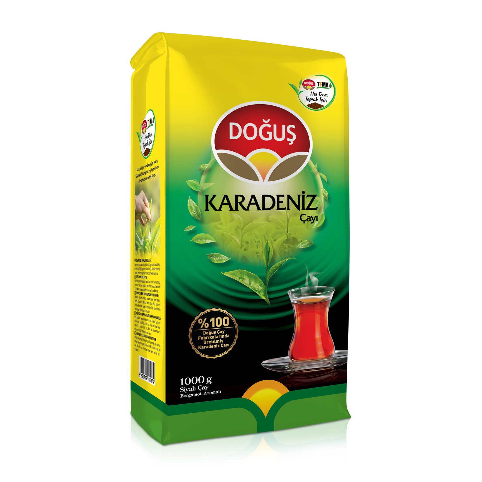 Doğuş Karadeniz Çayı 1000 Gr 8 Adet