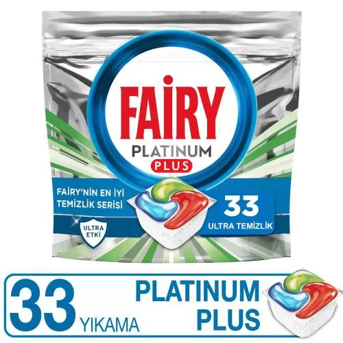 Fairy Platinum Plus Ultra Temizlik Bulaşık Makine Deterjanı 33x4 132 Tablet