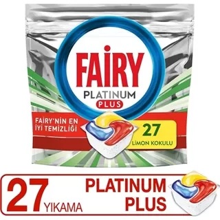 Fairy Platinum Plus Bulaşık Makinesi Deterjanı 27 Tablet