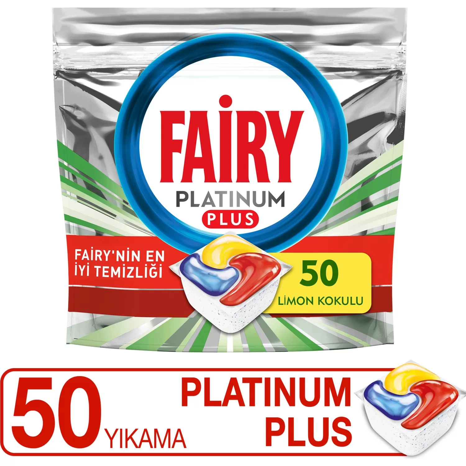 Fairy Platinum Plus Bulaşık Makine Deterjanı 50x3 150 Tablet