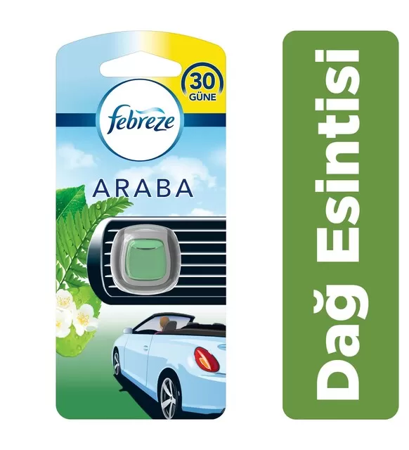 Febreze Araba Kokusu Dağ Esintisi 2ml 3 Adet