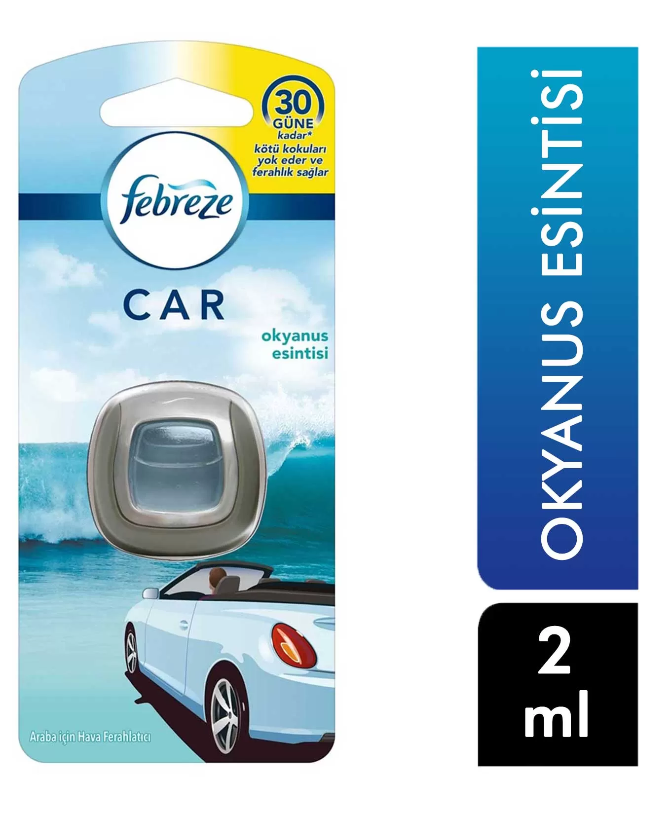 Febreze Araba Kokusu Okyanus Esintisi 2ml 3 Adet