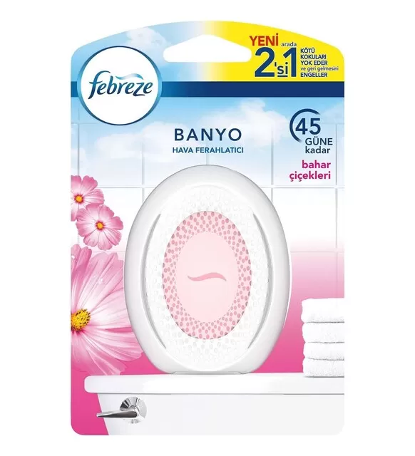 Febreze Banyo Kokusu Bahar Çiçekleri 7,5ml 5 Adet