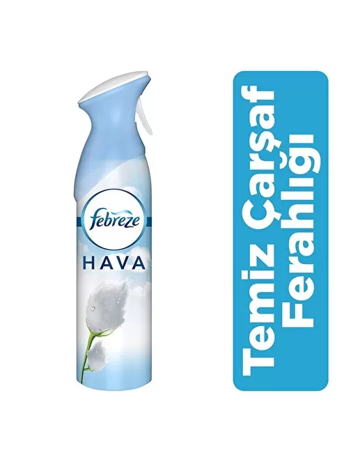 Febreze Oda Kokusu Temiz Çarşaf Ferahlığı 300ml 3 Adet