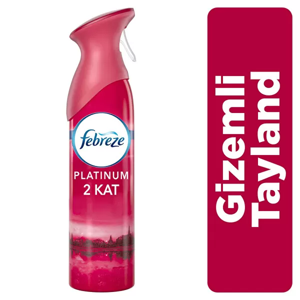 Febreze Oda Kokusu Platınum Gizemli Tayland 300ml 3 Adet Febreze Oda Kokusu Platınum Gizemli Tayland 300ml 3 Adet