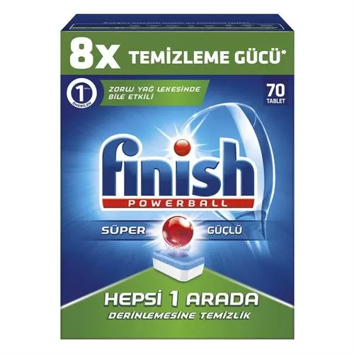 Finish Hepsi Bir Arada Bulaşık Makinesi Deterjanı 70 Tablet