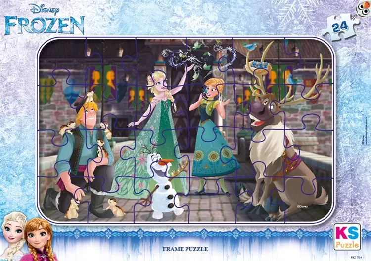 Frozen Frame Puzzle 24 Parça