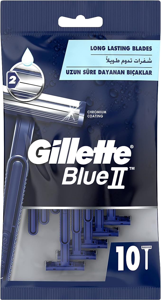 Gillette Blue2 10'lu Kullan At Tıraş Bıçağı 3 Adet