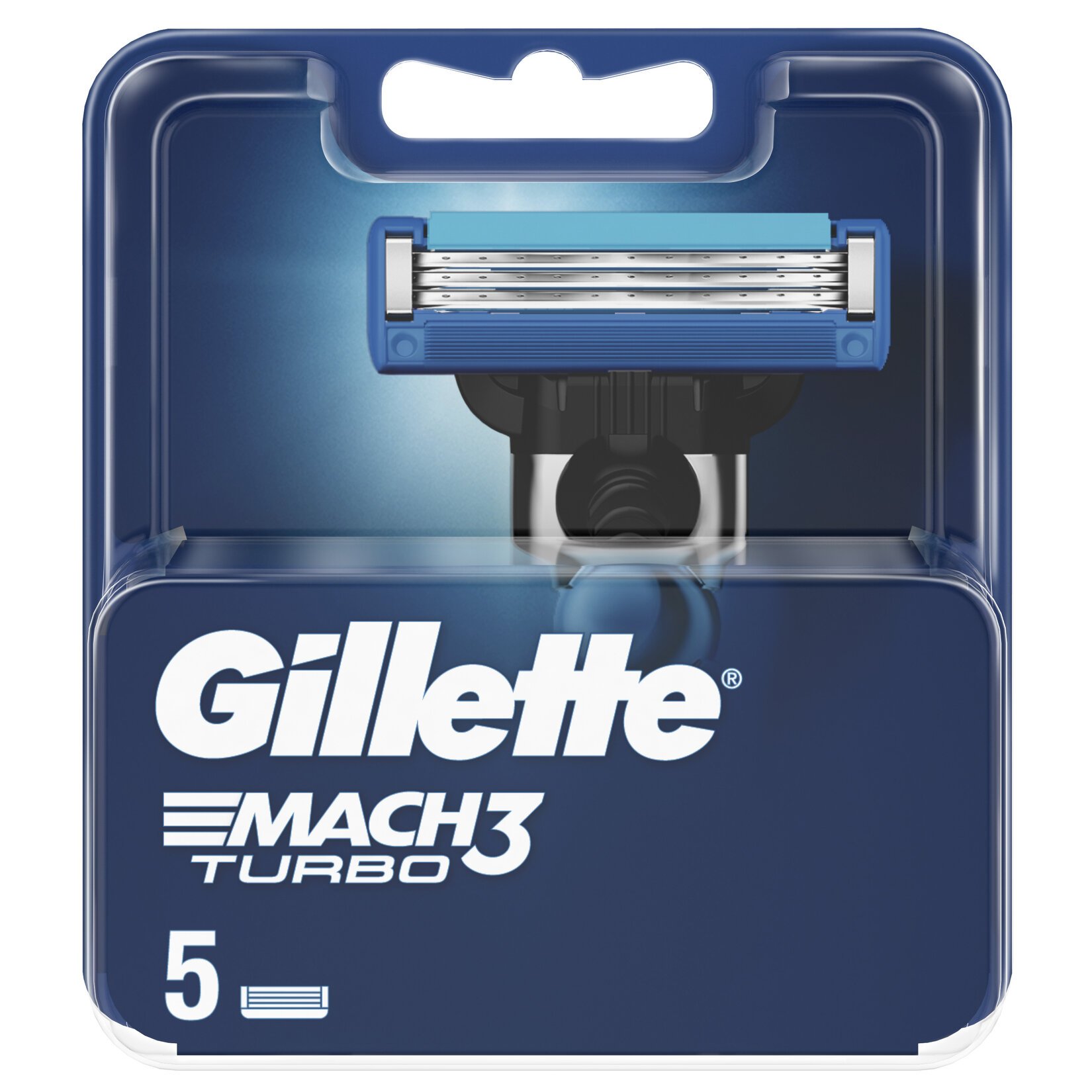 Gillette Mach3 Turbo Bıçak 5'li 5 Adet
