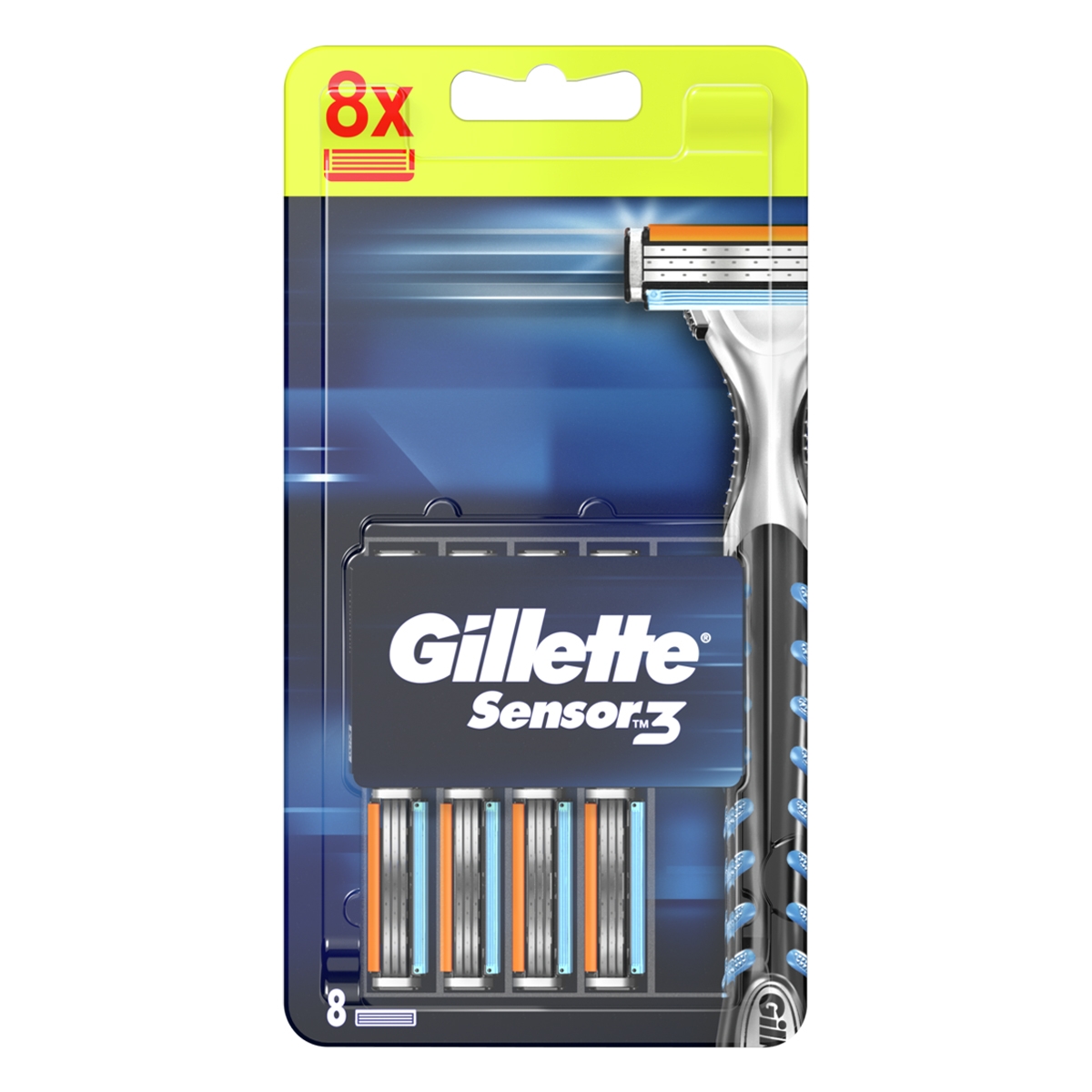 Gillette Sensör3 Bıçak 8'li 4 Adet