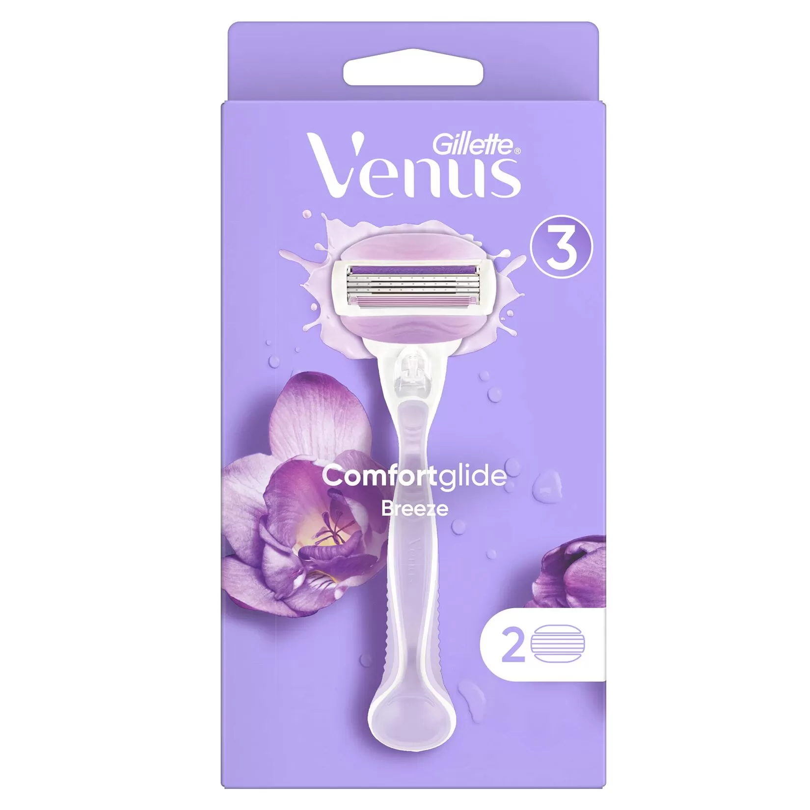 Gillette Venus Comfortglide Breeze 2 Yedek Başlıklı Tıraş Makinesi Gillette Venus Comfortglide Breeze 2 Yedek Başlıklı Tıraş Makinesi